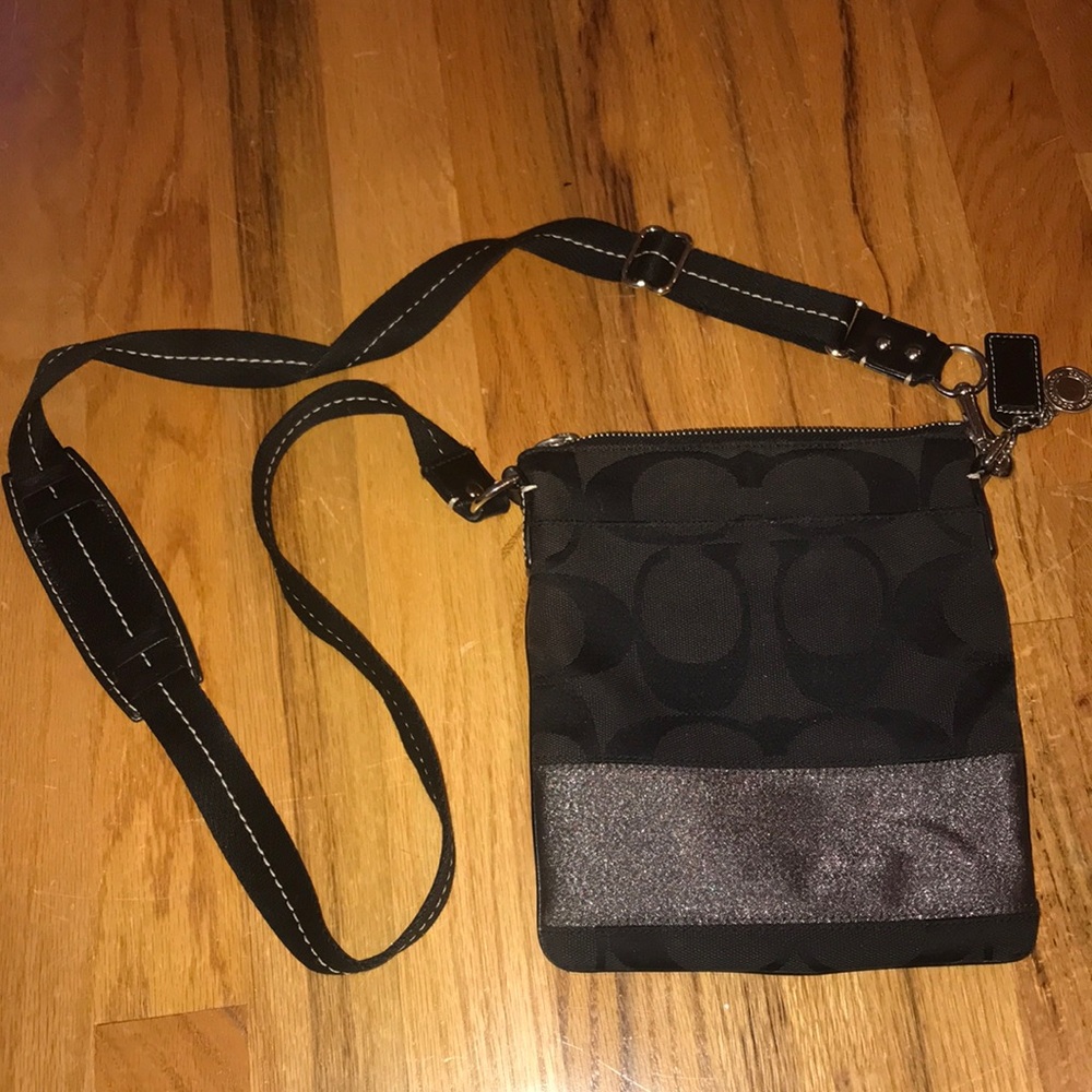 Black Coach CrossBody Bag